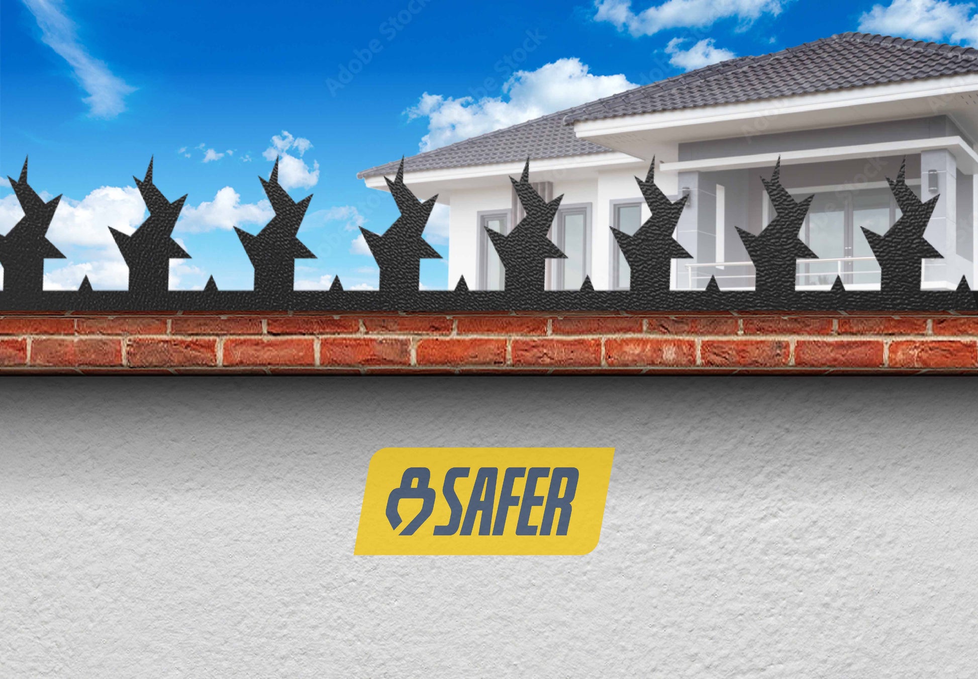 10 Puntas de Seguridad Modelo Trueno Sencilla